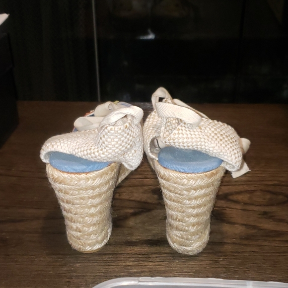 Coach Martina Espadrille Rattan Wedge 8 - Picture 6 of 8